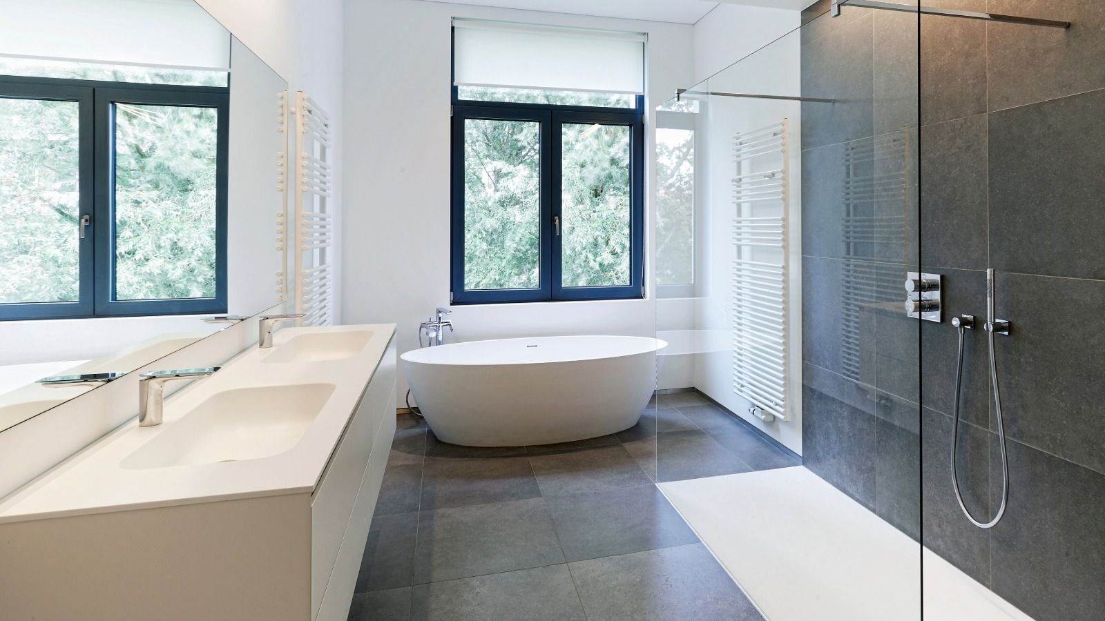 cortina de janela de banheiro