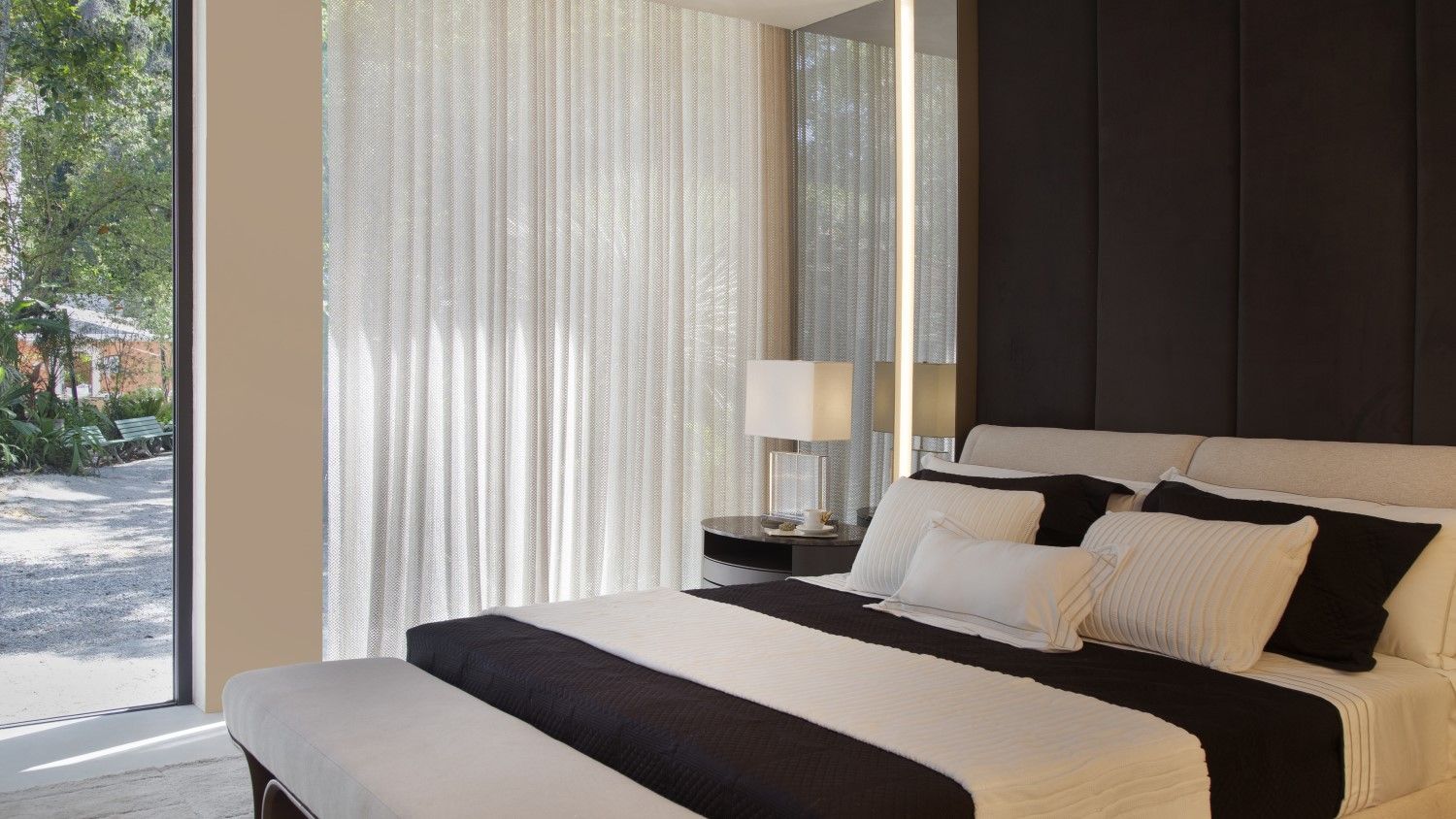 cortina de crochê para quarto