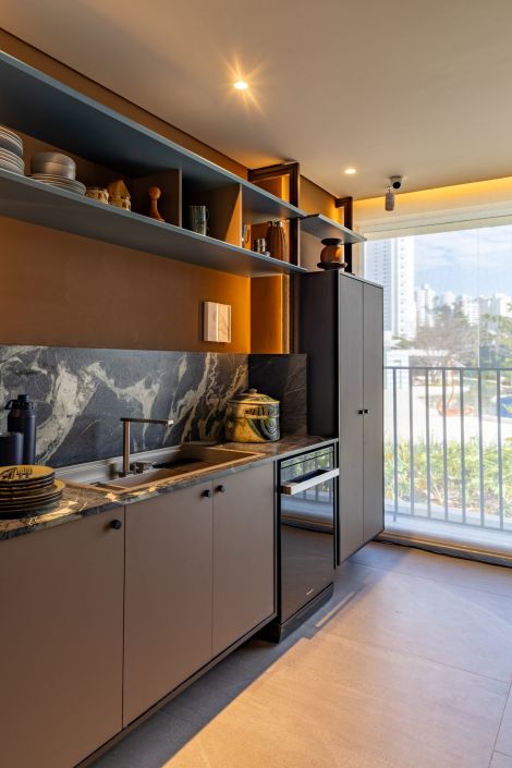 Cozinha Casa Vogue Experience 2025 - Cortina Balcony