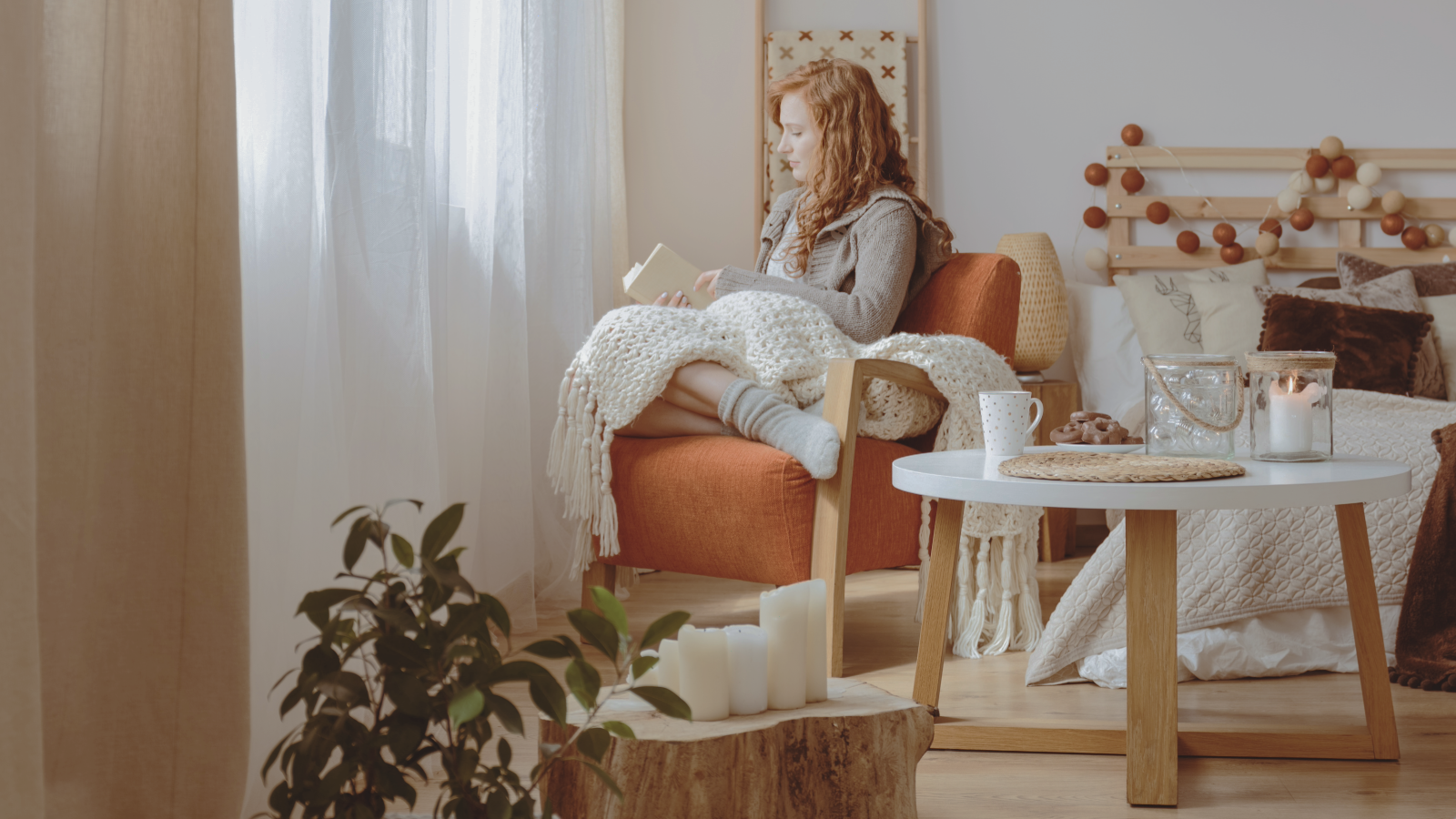 cortina para bloquear o frio